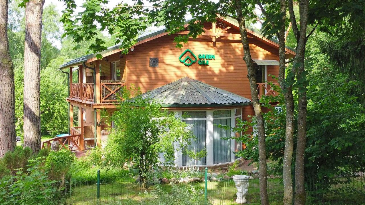 Green Gile Villa In Druskininkai Center Kültér fotó